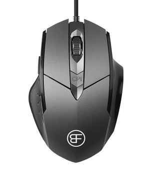 USB Wired Mouse, 7200 DPI Corded Computer Mouse with 6-Button Cord Ergonomic Mice, Officeand game Mouse for Laptop PC Desktop Nevolta