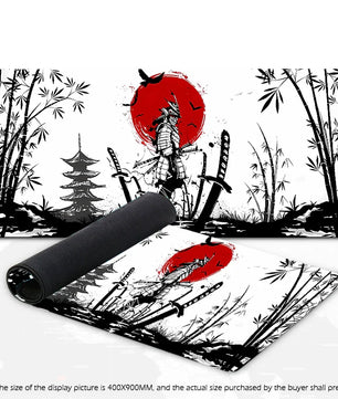 Samurai Warrior XXL Gaming Mouse Pad – Waterproof, Non-Slip Desk Mat - Nevolta