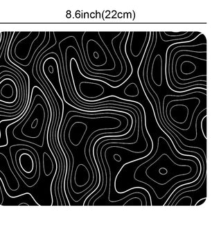 BLIKSEM Large Mouse Pad – Smooth Surface, Non-Slip Rubber Base - Nevolta
