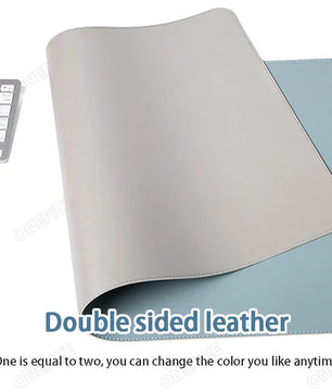 AIPHY Two-Tone Leather Desk Mat – Premium Anti-Slip Surface - Nevolta