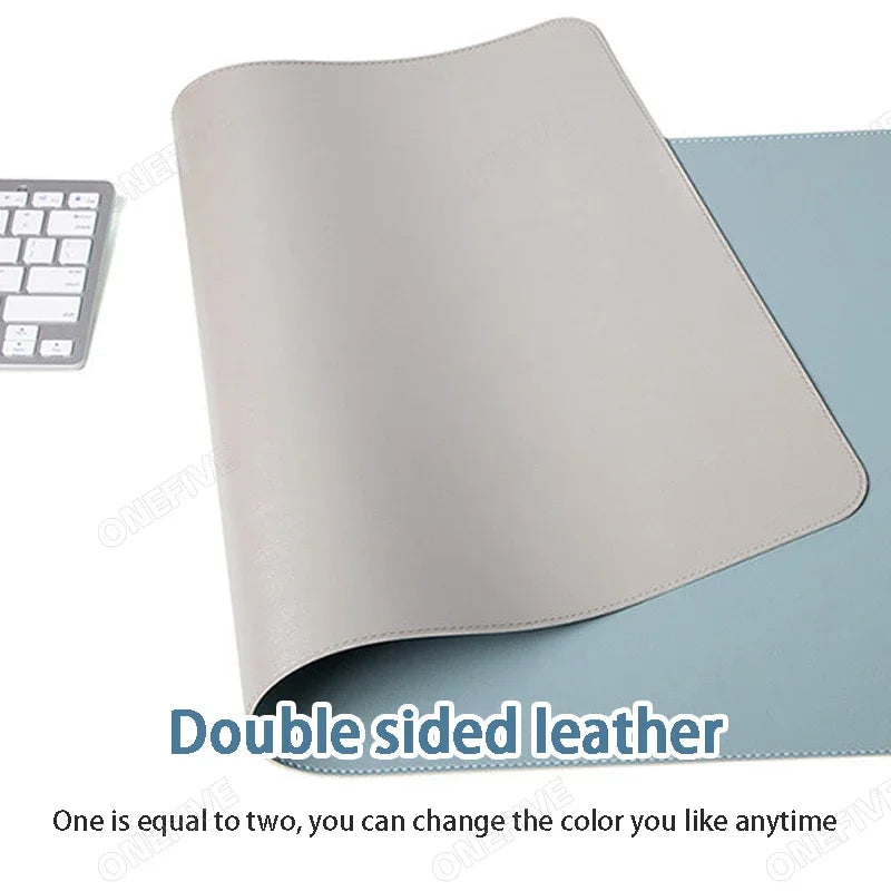 AIPHY Two-Tone Leather Desk Mat – Premium Anti-Slip Surface - Nevolta