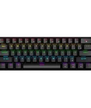 Mechanical Gaming Keyboard – Blue & Red Switches, Compact Design - Nevolta