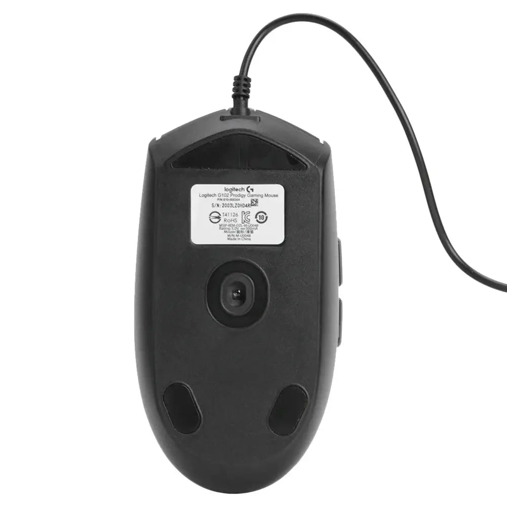 Logitech G102 Wired Mouse Mechanical Button Gamer Mice 200-8000DPI Computer Mouse RGB Rechargeable Mouse For PUBG Laptop PC Nevolta