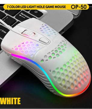 Wired Gaming Mouse for Left-Handed Users – Erilles 1600 DPI LED - Nevolta