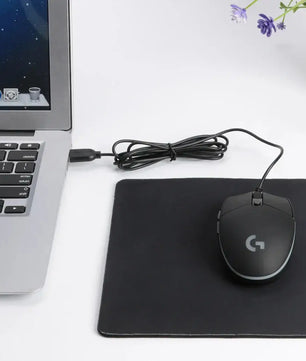 Logitech G102 Wired Mouse Mechanical Button Gamer Mice 200-8000DPI Computer Mouse RGB Rechargeable Mouse For PUBG Laptop PC Nevolta