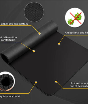 Mairuige XXL Gaming Mouse Pad – Large Rubber Desk Mat, Non-Slip Base - Nevolta