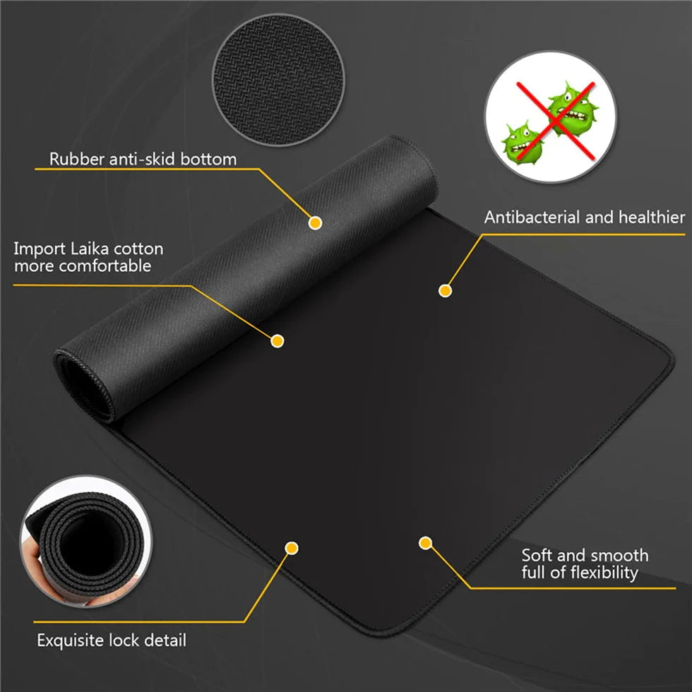 Mairuige XXL Gaming Mouse Pad – Large Rubber Desk Mat, Non-Slip Base - Nevolta
