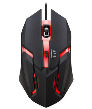 USB Wired Gaming Mouse – Ergonomic, RGB Backlit, High-Precision for PC & Laptop - Nevolta