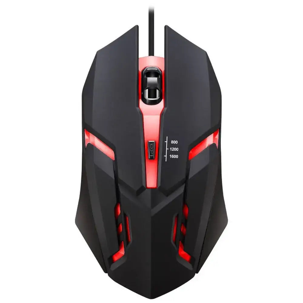 USB Wired Gaming Mouse – Ergonomic, RGB Backlit, High-Precision for PC & Laptop - Nevolta