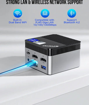 GMKtec G5 mini pc Intel 12th N97 Windows 11 Pro Desktop DDR5 4800MT/s M.2 2242 SATA WiFi5 BT4.2 Protable diy gaming computer Nevolta