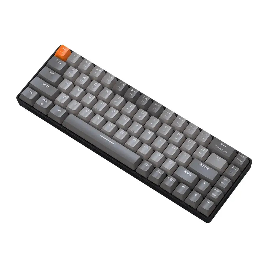 Wolf K68 Wireless Mechanical Keyboard – Dual Mode, Hot-Swappable, RGB Backlit - Nevolta