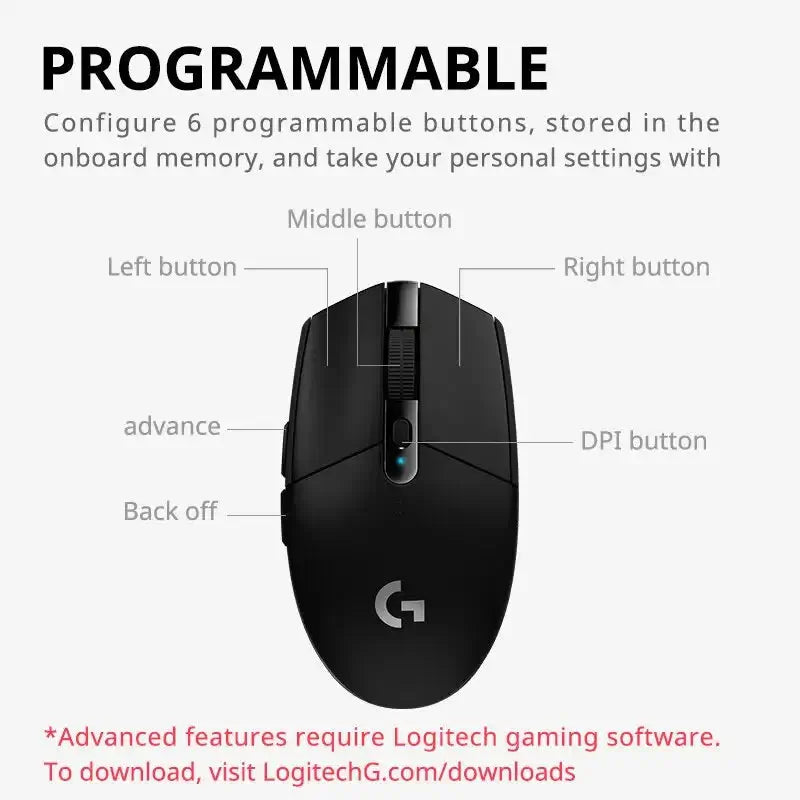 Logitech G102 / G304 Gaming Mouse Nevolta