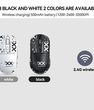 Warvank X8 Wireless Gaming Mouse 500mAh TYPE-C Rechargeable Office Mouse Suitable for Laptop Desktop Computers Nevolta