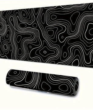 BLIKSEM Large Mouse Pad – Smooth Surface, Non-Slip Rubber Base - Nevolta