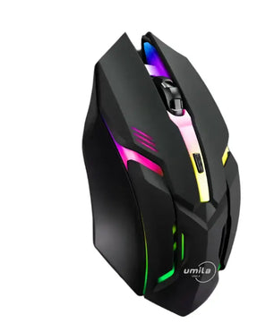 USB Wired Gaming Mouse – Ergonomic, RGB Backlit, High-Precision for PC & Laptop - Nevolta