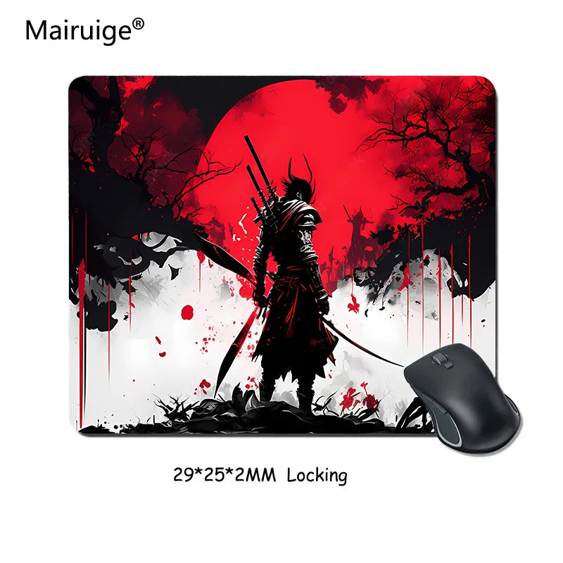 Samurai Warrior XXL Gaming Mouse Pad – Waterproof, Non-Slip Desk Mat - Nevolta
