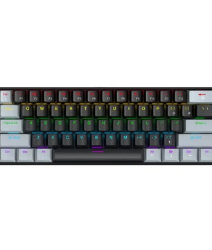 Mechanical Gaming Keyboard – Blue & Red Switches, Compact Design - Nevolta