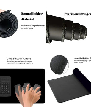 Bellissimo Gaming Mouse Pad – Radiation Protection, Smooth, Non-Slip - Nevolta