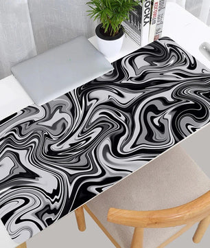 XXL Topographic Map Mouse Pad – Large Desk Mat, Anti-Slip Rubber Base - Nevolta