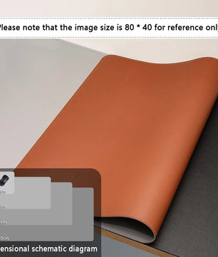 AIPHY Two-Tone Leather Desk Mat – Premium Anti-Slip Surface - Nevolta