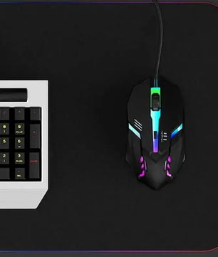 USB Wired Gaming Mouse – Ergonomic, RGB Backlit, High-Precision for PC & Laptop - Nevolta