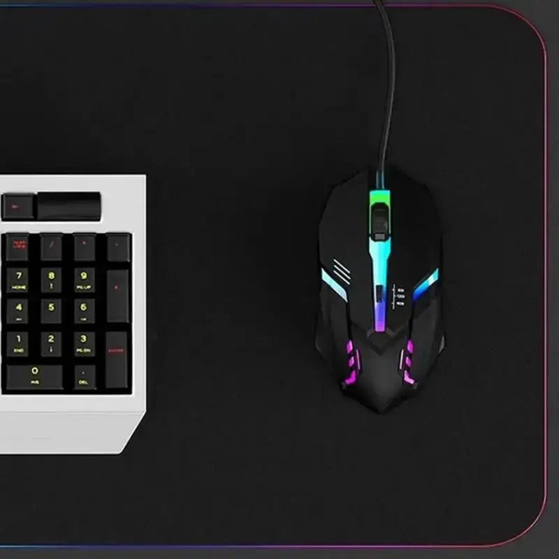 USB Wired Gaming Mouse – Ergonomic, RGB Backlit, High-Precision for PC & Laptop - Nevolta
