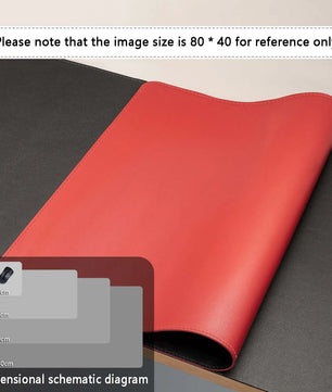 AIPHY Two-Tone Leather Desk Mat – Premium Anti-Slip Surface - Nevolta