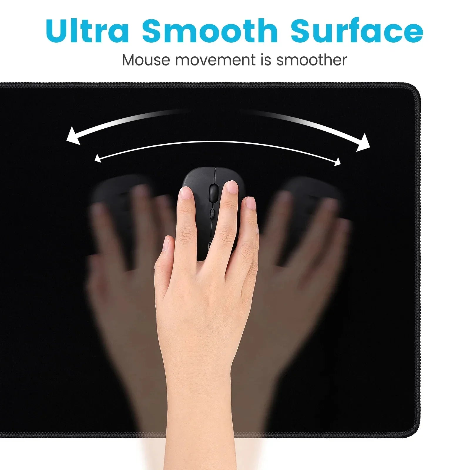 Mairuige XXL Gaming Mouse Pad – Large Rubber Desk Mat, Non-Slip Base - Nevolta