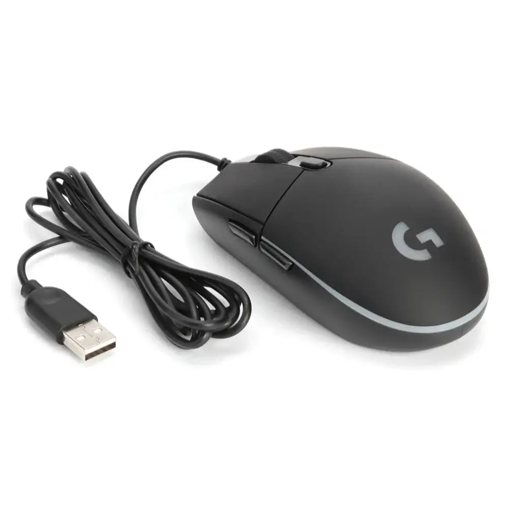 Logitech G102 Wired Mouse Mechanical Button Gamer Mice 200-8000DPI Computer Mouse RGB Rechargeable Mouse For PUBG Laptop PC Nevolta