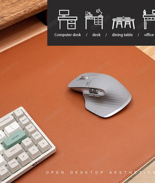 AIPHY Two-Tone Leather Desk Mat – Premium Anti-Slip Surface - Nevolta